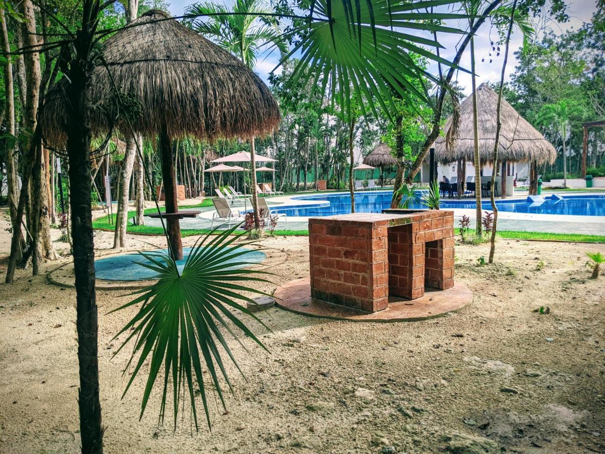 2-Bedroom Condo By The Jungle W/ Swimming Pool Puerto Morelos Luaran gambar